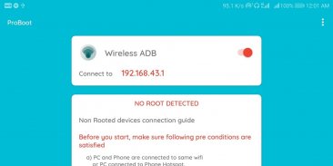Wireless ADB (Root & Non Root), advanced boot screenshot 3