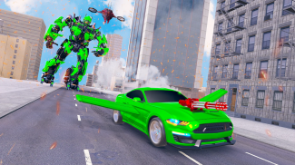 空飛ぶ車のシューティング - 車のゲーム screenshot 1