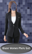 Blazer Women Photo Suit screenshot 1