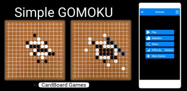 Simple Gomoku - Connect 5 screenshot 0