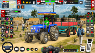 真正的農場遊戲模擬器 - 農場模擬器拖拉機農場遊戲 screenshot 4