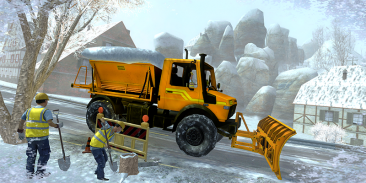 City Heavy Snow Excavator Simulator 3D screenshot 6