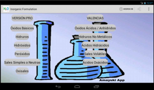 Formulação Química Inorgânica screenshot 1