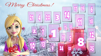 Princess Advent Calendar Xmas screenshot 4