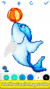 Fish Color by Number - Pixel Art, Sandbox Coloring screenshot 5