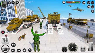 Army Vehicle:Truck Transporter screenshot 5