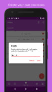 Kikko - Japanese Emoticons Kaomoji screenshot 1