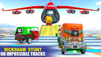 Tuk Tuk Auto Rickshaw 3D Stunt screenshot 0