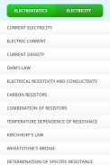 Electrostatics and Electricity screenshot 1