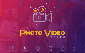 Photo Video Maker con música screenshot 4