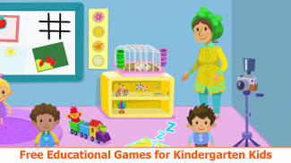 Kiddos в детском саду - бесплатные игры для детей screenshot 7