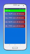 Cable trays size calculator screenshot 6