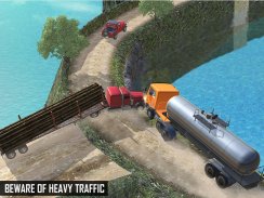 Oil Tanker Transporter Truck Driving Games screenshot 21