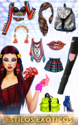 Juegos de moda, diseño y maquillaje: Fashion Diva screenshot 1