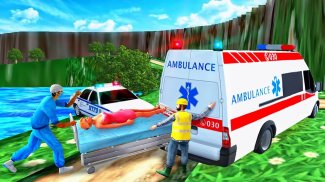 Crazy Ambulance in Rescue the Emergency New (2020) screenshot 2