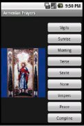 Armenian Orthodox prayers Beta screenshot 0