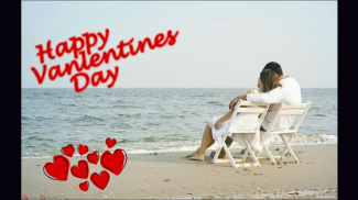 Valentine's day photo stickers screenshot 1