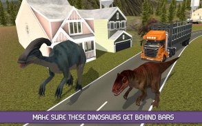 Dinosaur marah Zoo Transport screenshot 2