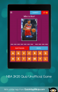 All Stars Basketball 2K20 Quiz screenshot 4