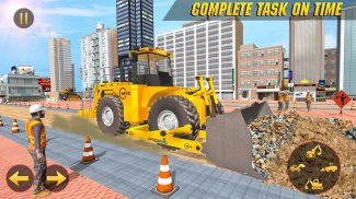 Mega Road Construction Machine screenshot 0