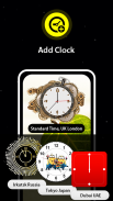 夜时钟屏保：壁纸和时钟应用程序 screenshot 0