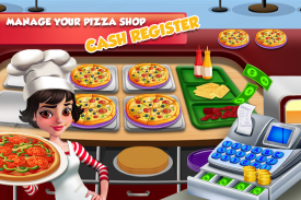 Pizza Maker Restaurant Cash Register: Cooking Game screenshot 2