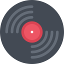 Vinyl Music Player Icon