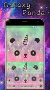 Cuteness Panda Keyboard Theme -  Cute Emojis,Gifs screenshot 2