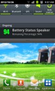 Battery Status Speaker screenshot 0