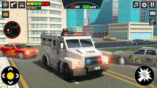 银行现金运输安全范货币卡车抢劫 3D screenshot 5