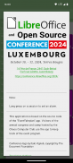 LibreOffice 2024 Schedule screenshot 4