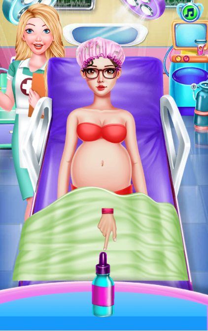 barbie pregnant hospital games