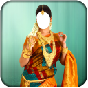 Women Bridal Saree Suit Hd Icon