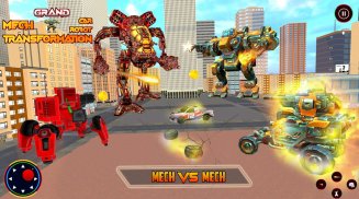 Multi Robot Mech Car Warrior Game screenshot 2