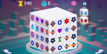 Mahjongg Dimensions 2: Classic Puzzle screenshot 0