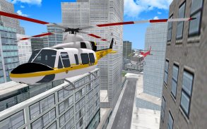 Game Terbang Helikopter Kota screenshot 2