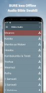 Audio Bible Swahili offline screenshot 4