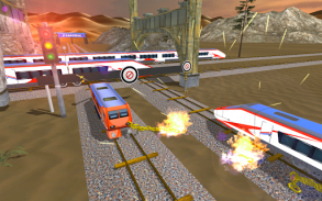 Chained Trains - Impossible Tracks 3D screenshot 2