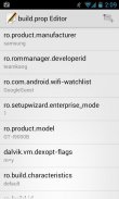 build.prop Editor screenshot 0