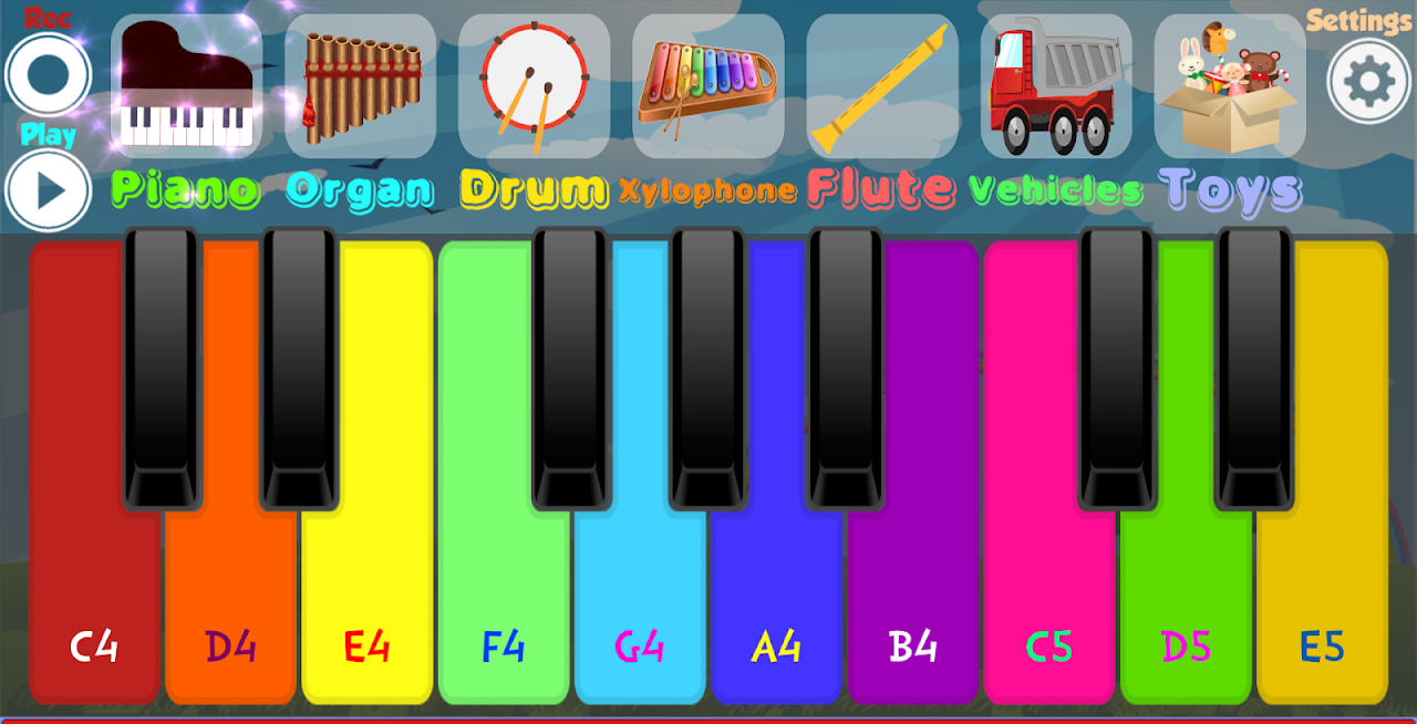 Download Baby Piano Games & Kids Music APK