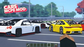 Cars Mod Vehicle for Minecraft screenshot 4
