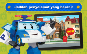 Robocar Poli Permainan Bandar! Kids Games for Boys screenshot 15