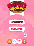 Donut Escape: simple escape game screenshot 0