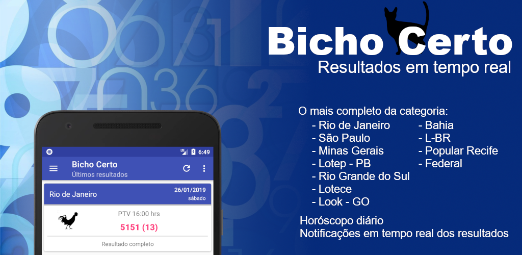 Download do APK de Resultado Certo - Bicho RS para Android