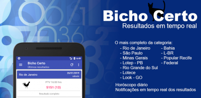 Bicho Certo - Resultados