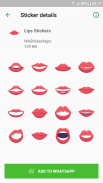 Lips Stickers - WAStickerApps screenshot 4