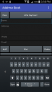 Address Book screenshot 10