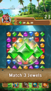 Jewels Island : Match 3 Puzzlespiel screenshot 0