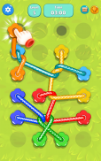 Tangled Line-Knot Untie Puzzle screenshot 14