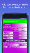 Voltage Drop Calculations screenshot 2